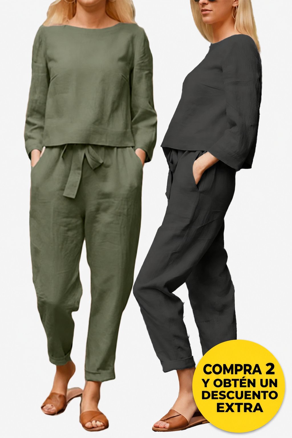 Conjunto Lucía™ – Dos Piezas Cómodas y Elegantes