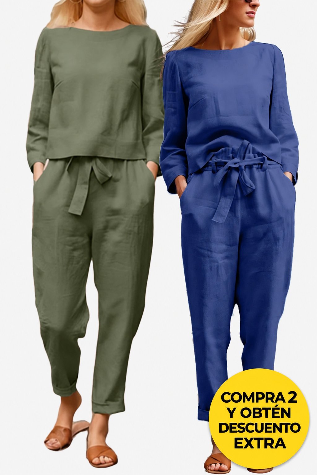 Conjunto Lucía™ – Dos Piezas Cómodas y Elegantes