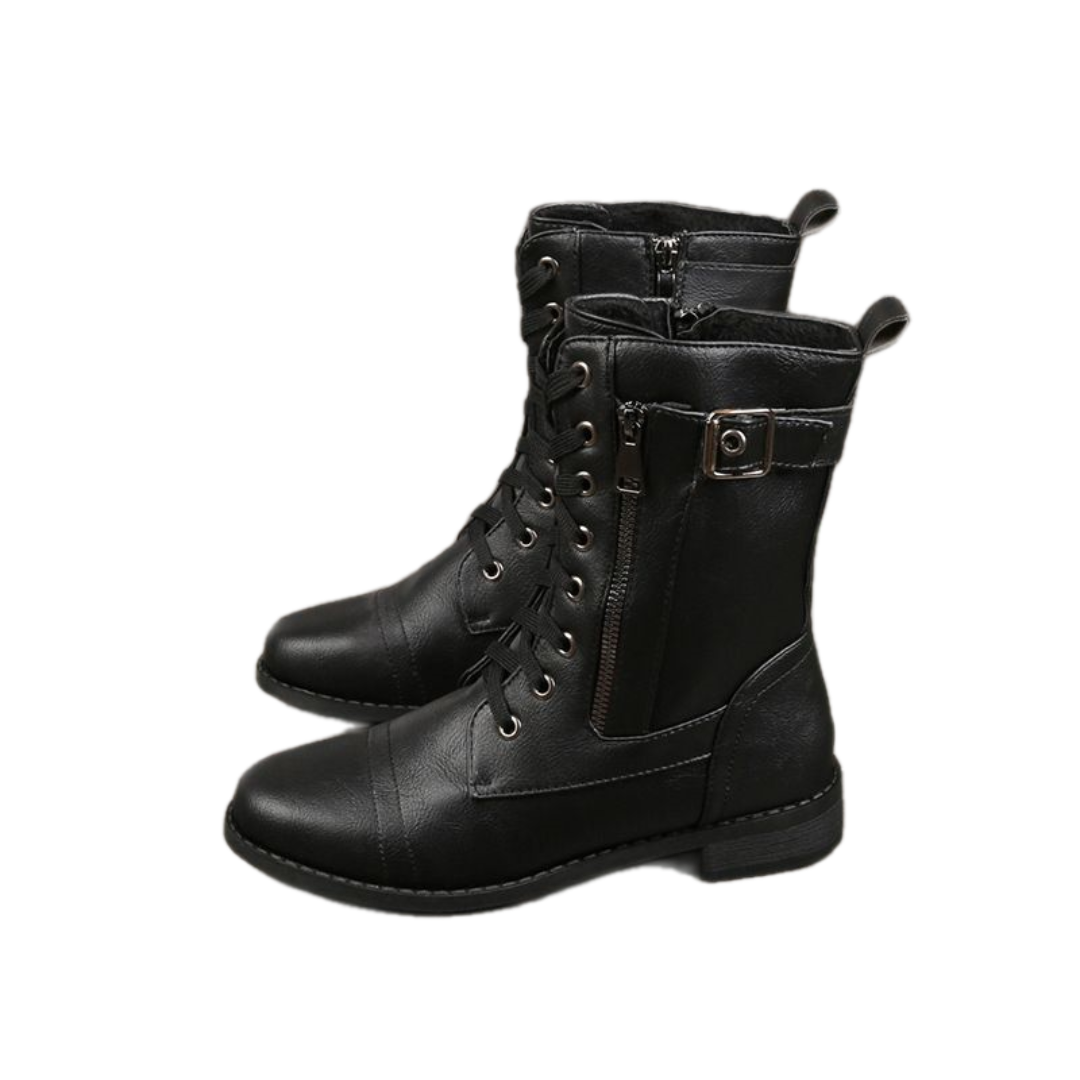 Nova – Botas Ortopédicas de Piel para Mujer | Comodidad y Estilo Otoño-Invierno