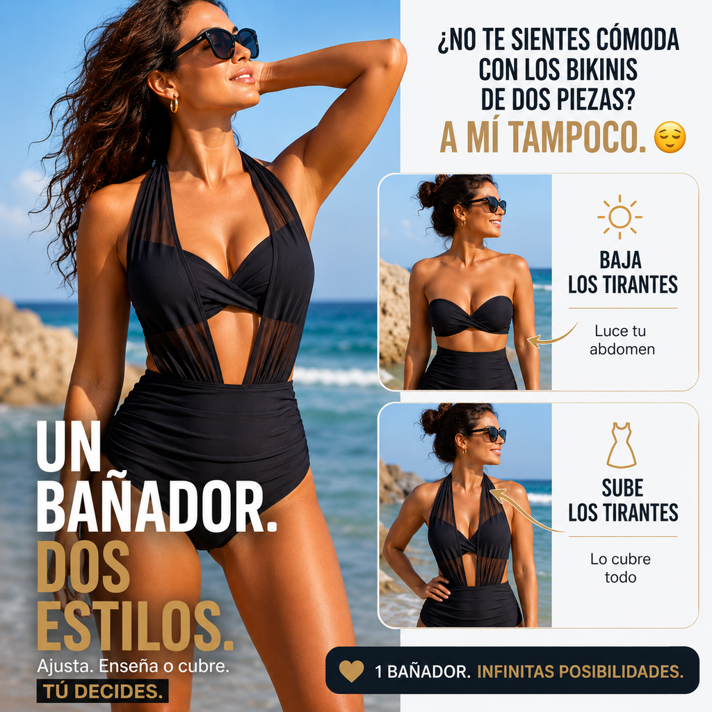 Bañador Versatile Mesh