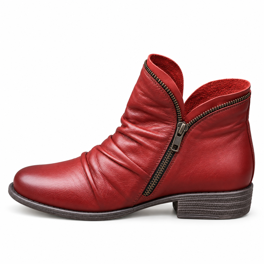 Botas Toledo rojo