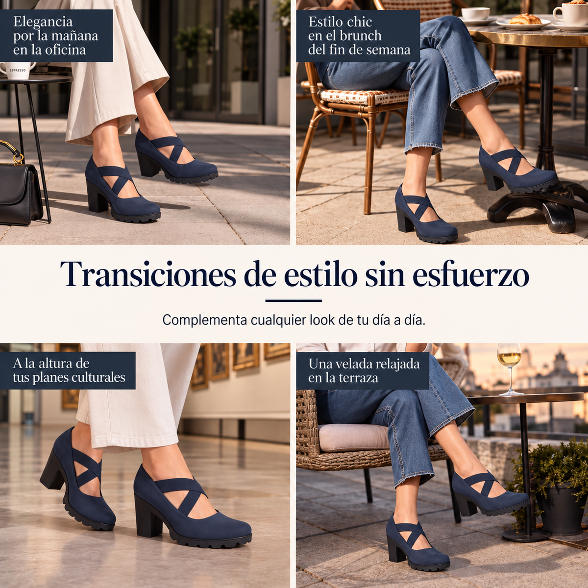 Tacones Amélie™ – Elegancia y Comodidad en Cada Paso