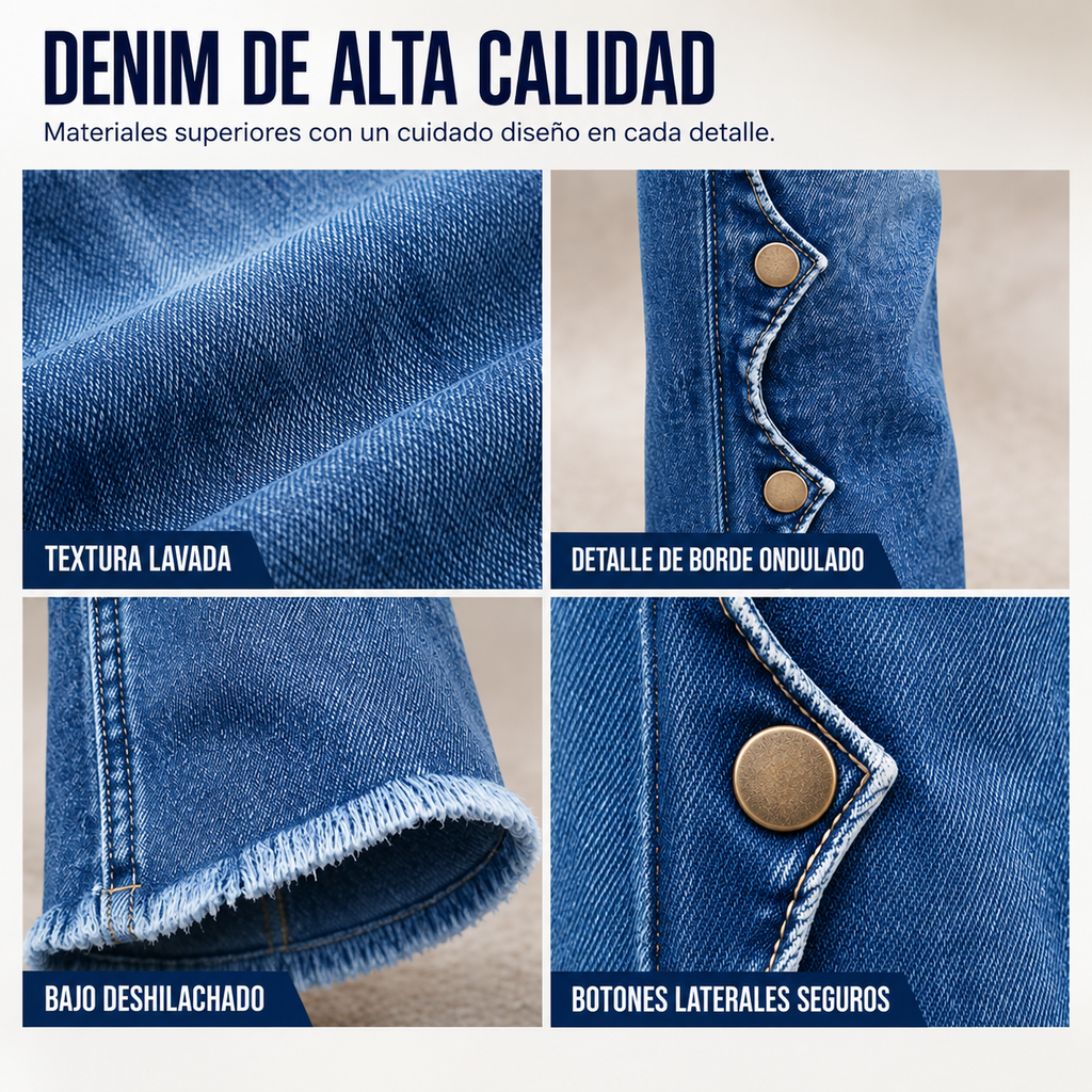 Jeans Siena — Acampanados de Talle Alto