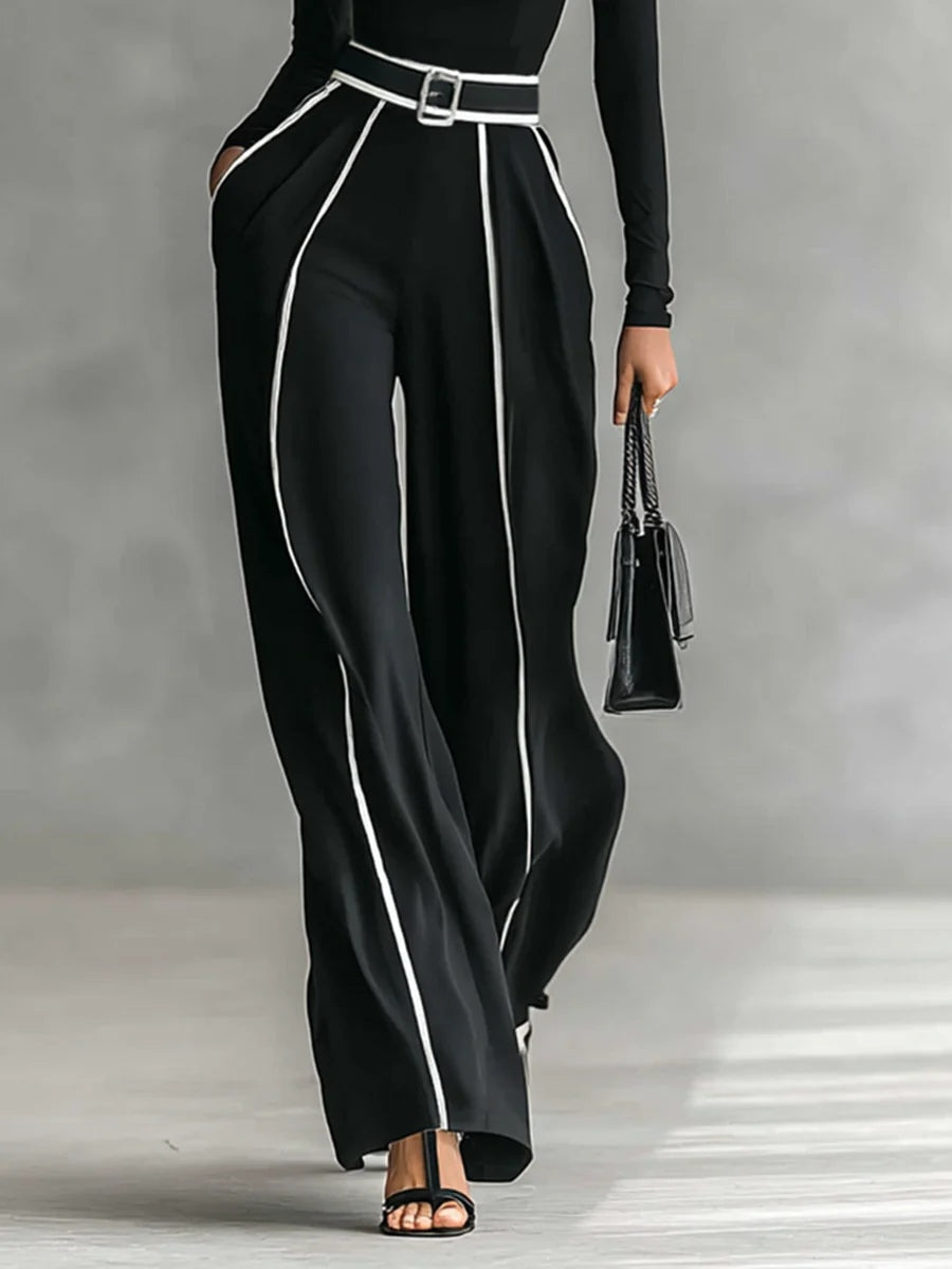 VENA | Conjunto de dos piezas con detalles en contraste