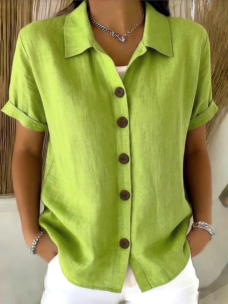ZARA | Blusa con botonadura