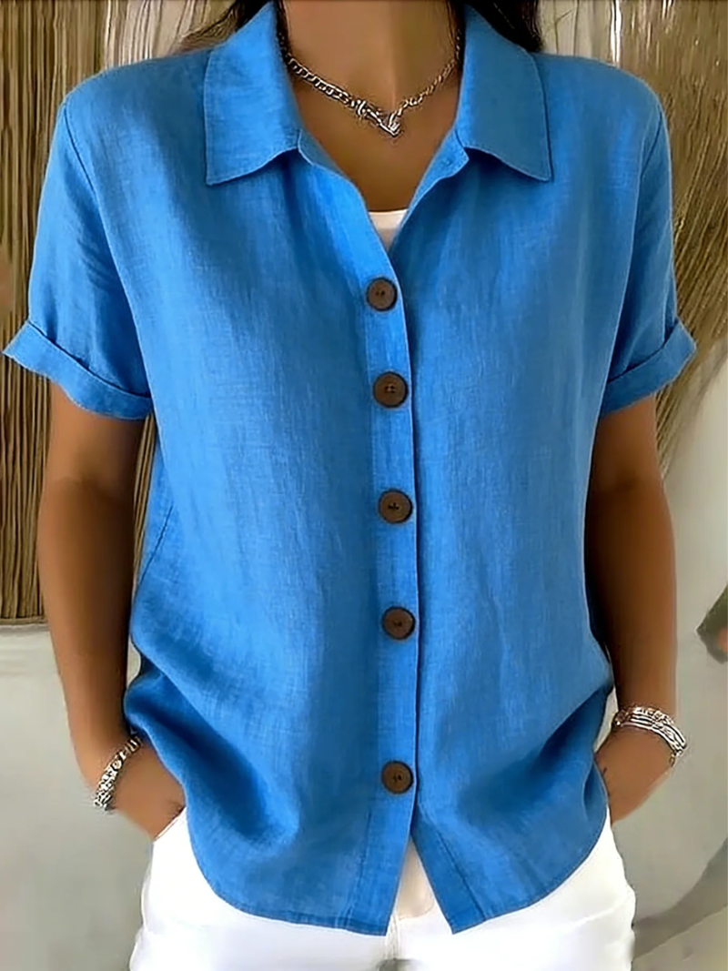 ZARA | Blusa con botonadura