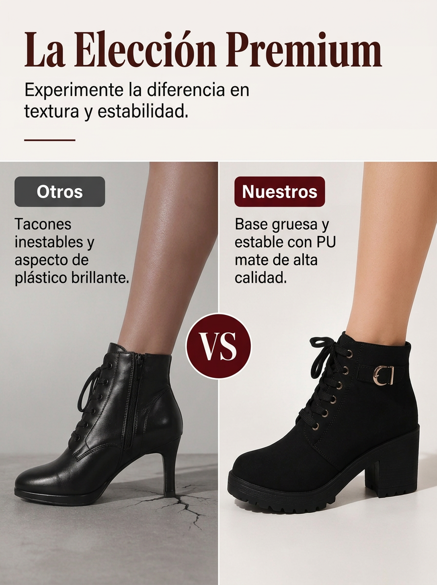 Alma – Botines de Tacón Western