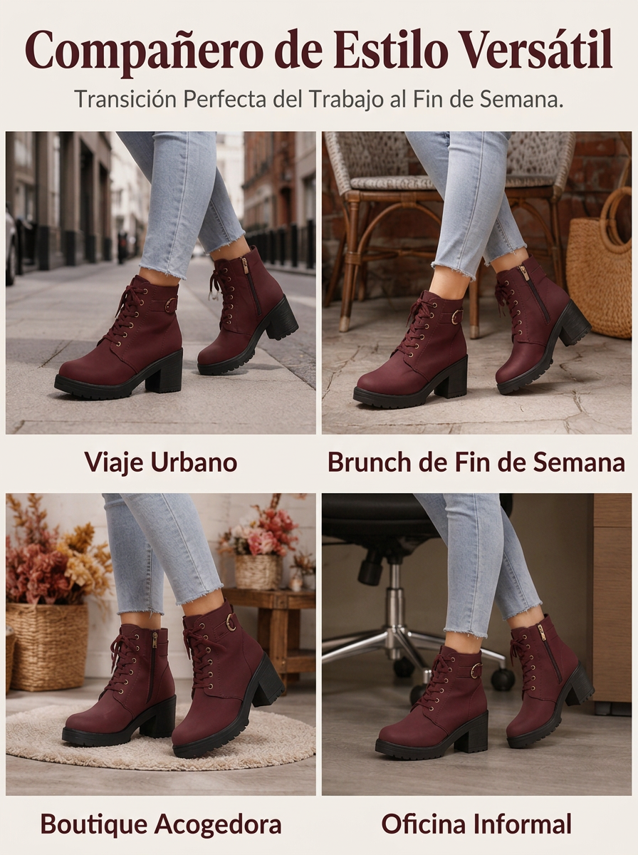 Alma – Botines de Tacón Western