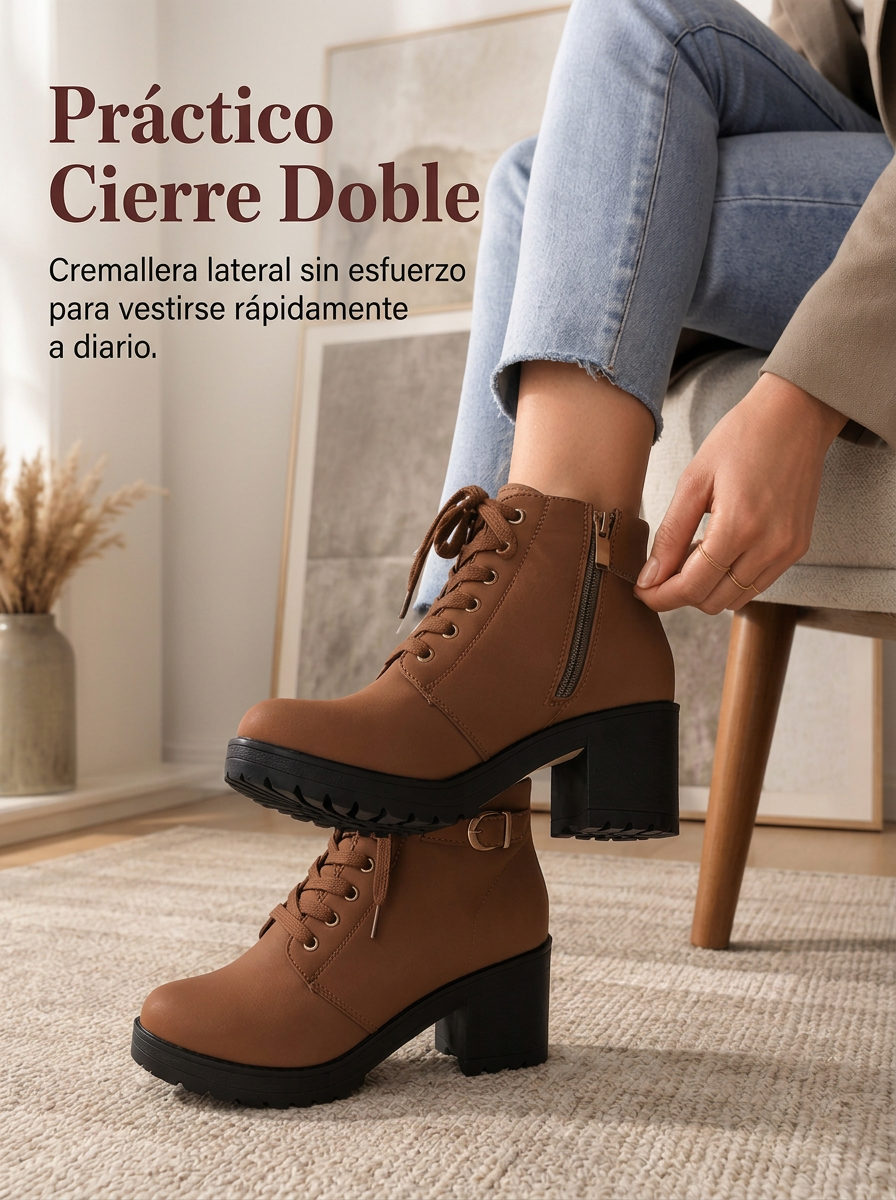 Alma – Botines de Tacón Western