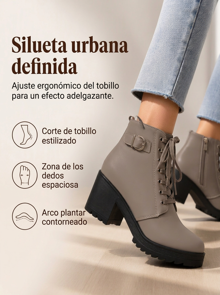Alma – Botines de Tacón Western