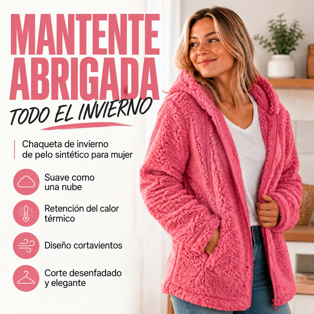 Chaqueta Menorca abrigada todo el invierno