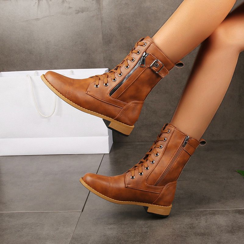 Nova – Botas Ortopédicas de Piel para Mujer | Comodidad y Estilo Otoño-Invierno