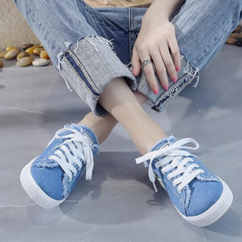 Indie Denim Mule | Zapatillas vaqueras tipo mule para mujer