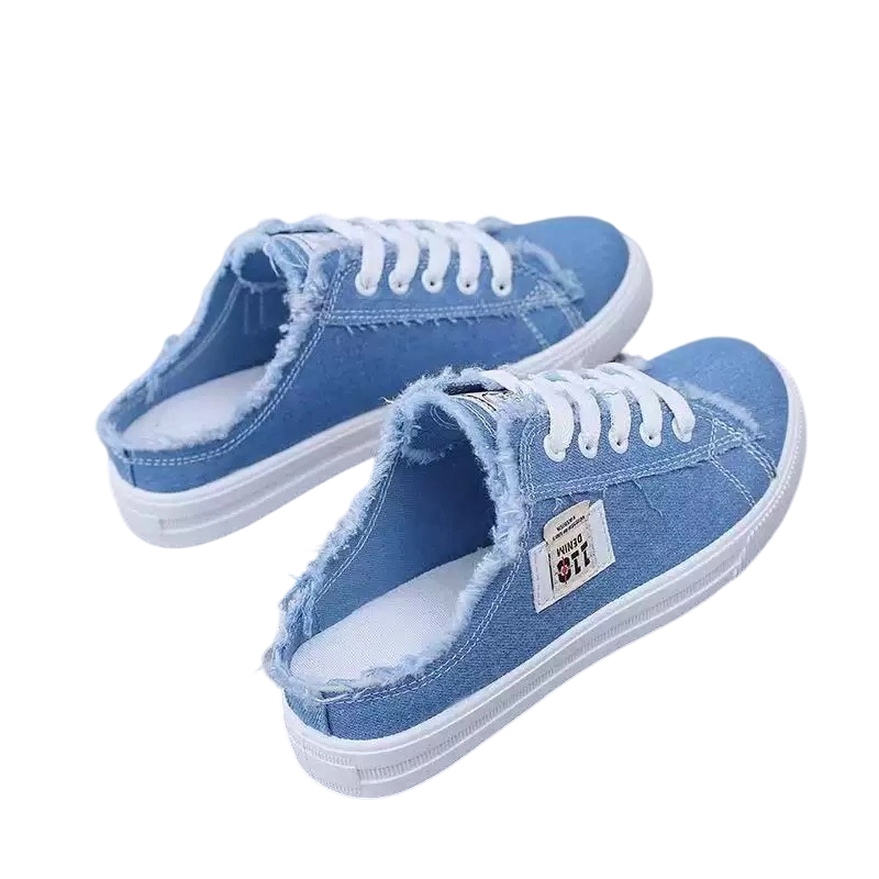 Indie Denim Mule | Zapatillas vaqueras tipo mule para mujer