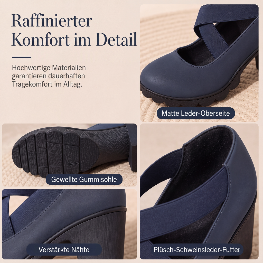 Tacones Amélie™ – Elegancia y Comodidad en Cada Paso