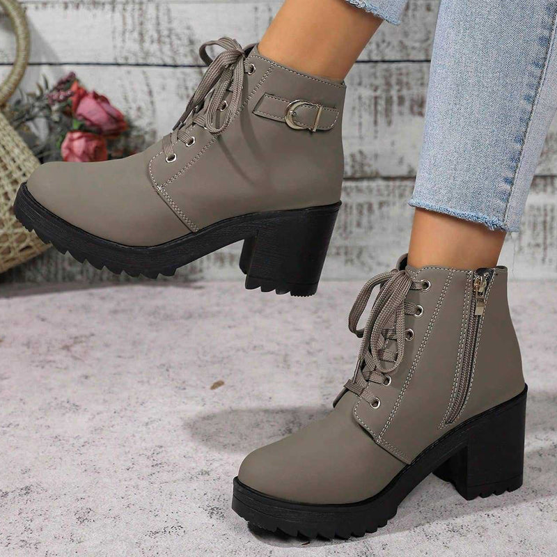 Alma – Botines de Tacón Western